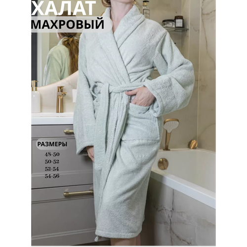 фото Халат махровый aryana home, размер 50