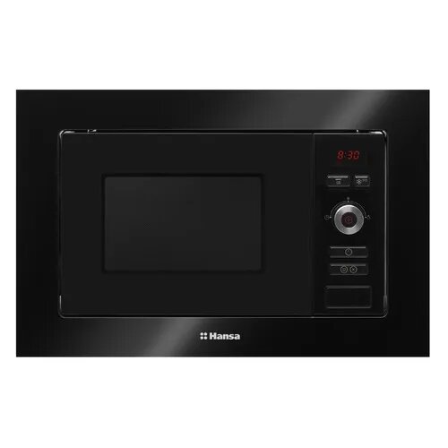 Микроволновая печь Hansa AMM20BESH, встраиваемая, 20л, 800Вт, черный