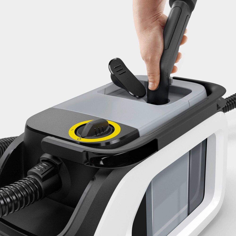 Моющий пылесос Karcher SE 3 Compact Home (1.081-530.0)для текстильных поверхностей и мягкой мебели. — фото 1