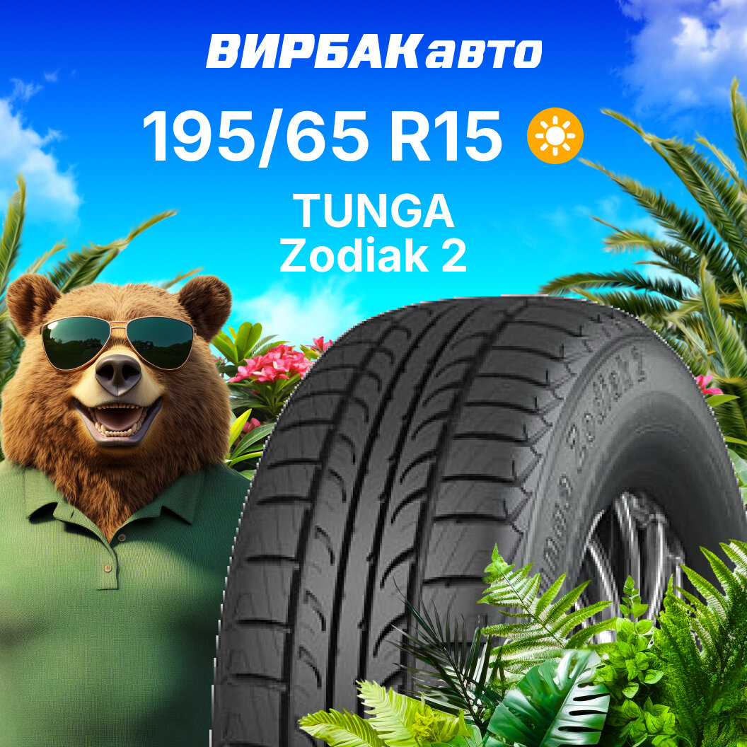 Летние шины TUNGA Zodiak 2 195/65R15 95T