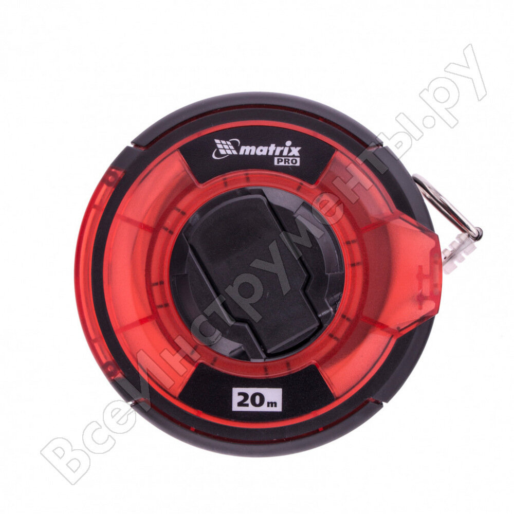 Геодезическая рулетка MATRIX 20 м х 125 мм 31280
