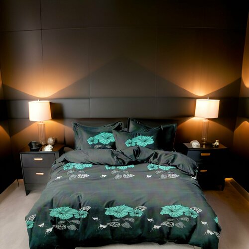 Постельное белье 2 спальное, наволочки 70х70, полисатин, 2 спальный комплект, Ивановский текстиль