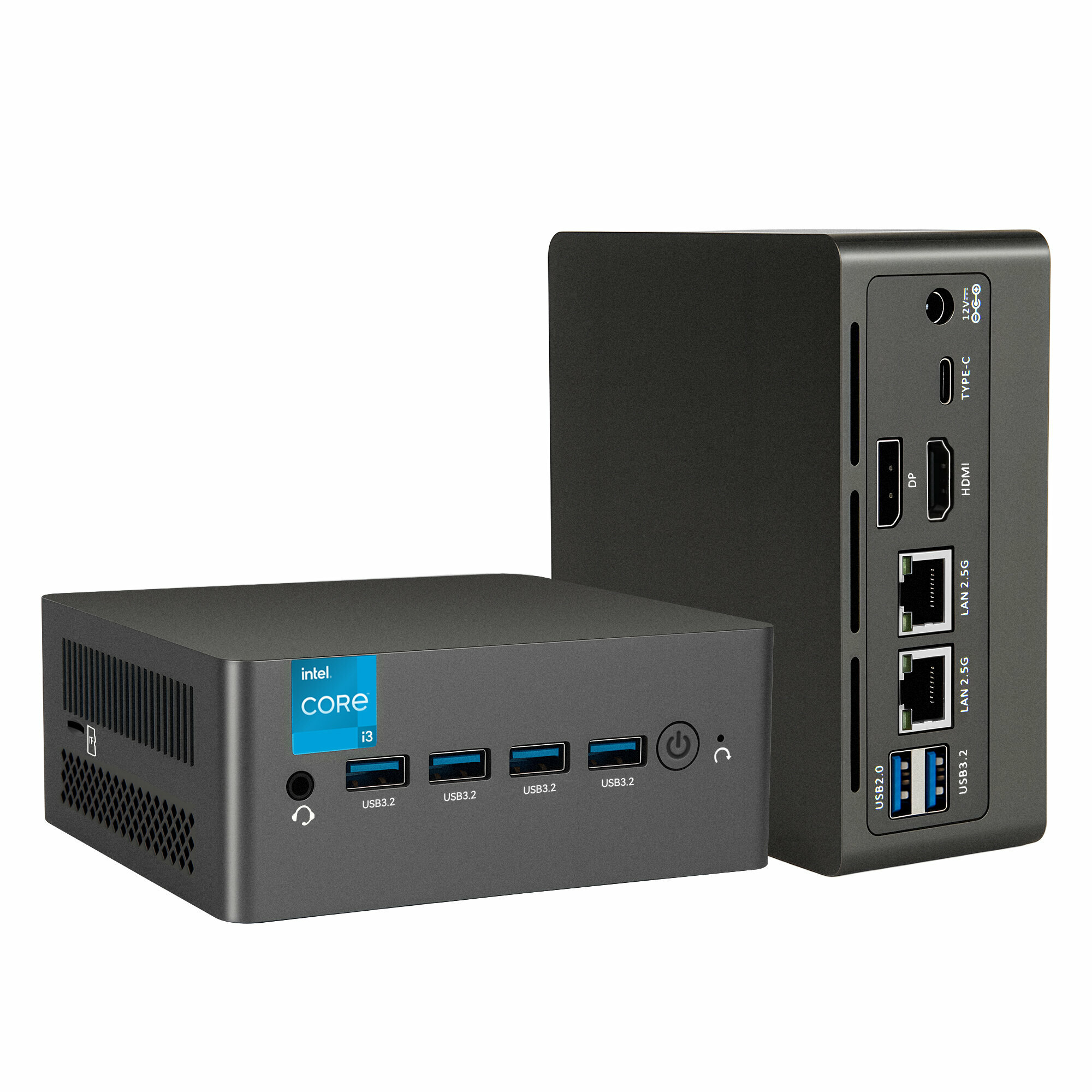 ミニPC Intel NUC7i5BNH windows11 6個セット！ Мини ПК Intel NUC Kit (BOXNUC7I5BNH 950959), серый, черный