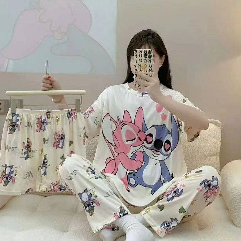 Пижама  Pijama-Jenskiy-Viskoza, размер S-M-L, пудровый