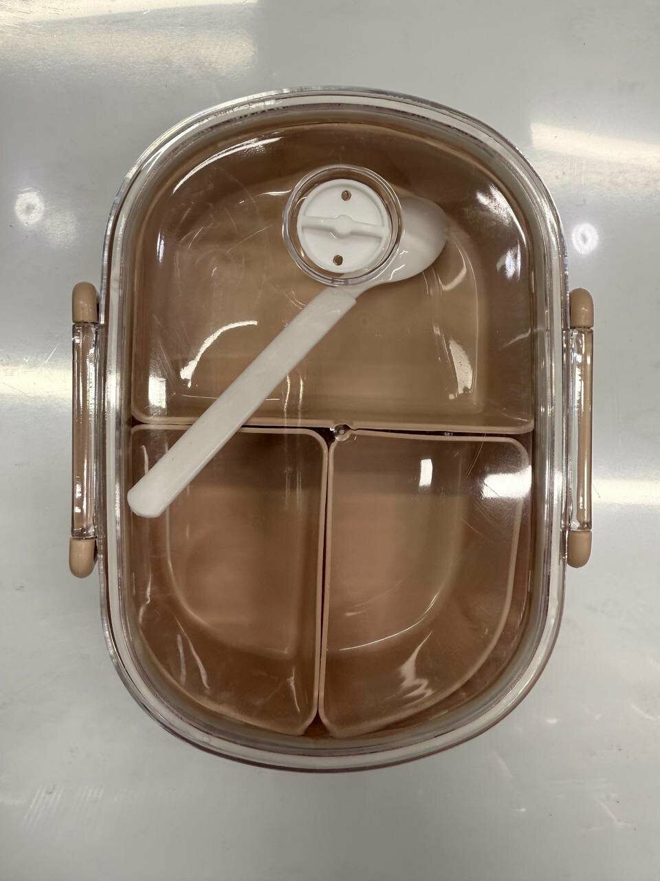 Контейнер для еды, ланч бокс с подогревом — фото 1