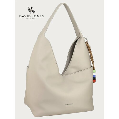 Сумка хобо DAVID JONES серый 4237₽