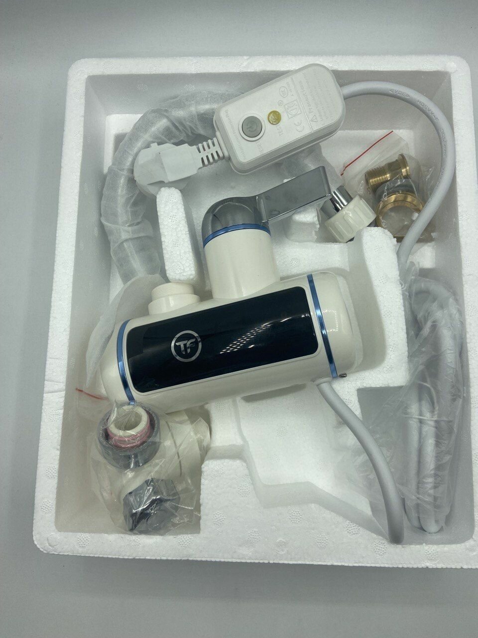 Кран-водонагреватель проточный Thermofix (белый) (КВ-24C) - фотография № 3