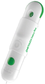 Глюкометр OneTouch Select Plus Flex + Ручка и Ланцеты