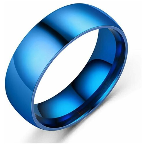 Кольцо помолвочное TASYAS, размер 20, синий кольцо помолвочное tasyas нержавеющая сталь подарочная упаковка размер 20 синий
