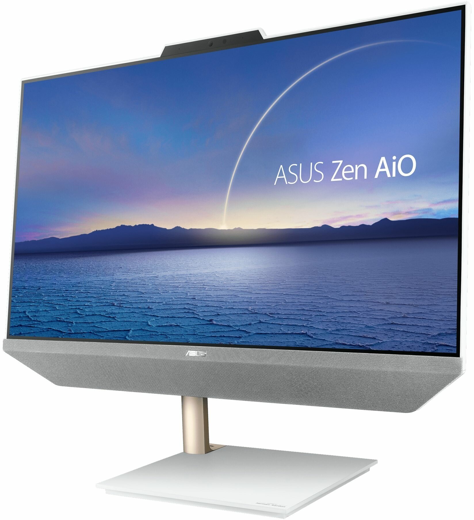 Моноблок Asus - Zen AiO 24 A5401WRAK-WA060W, 23.8", Intel Core i5 10500T 2300MHz, SODIMM DDR4 16GB, SSD 512GB, Intel UHD Graphics, noDVD, Wi-Fi, Bluetooth, Белый, Windows 11 Home 64, Monoblock, 90PT0313-M002D0