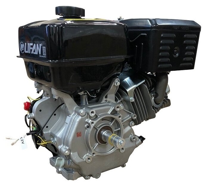 Двигатель бензиновый Lifan 190F-S Sport New D25 (15л.с., 420куб. см, вал 25мм, ручной старт) - фотография № 4