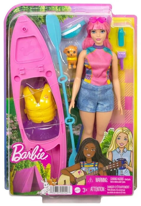 Кукла Barbie Кемпинг Дейзи, 29см, HDF75