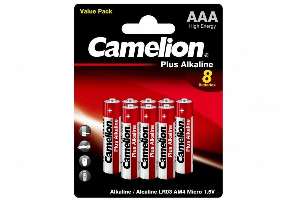 Батарейка Camelion Plus Alkaline AAA