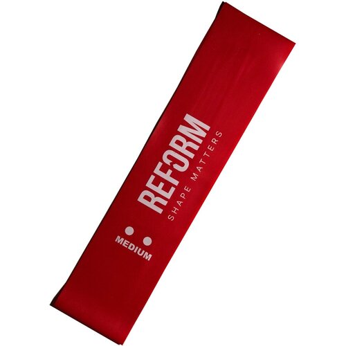 Широкий ленточный эспандер фитнес резинка 10 см красный 125-145 кг 294₽