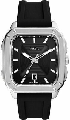 Наручные часы FOSSIL FS5980, черный, серебряный