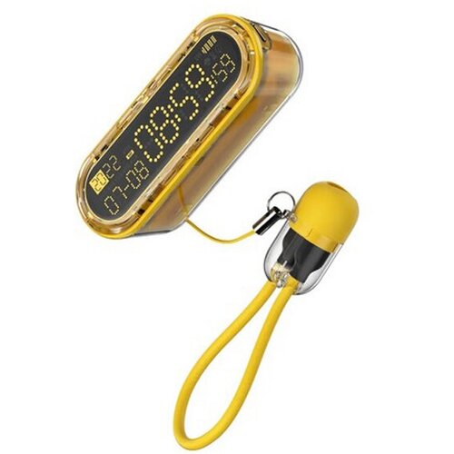 Портативный пауэрбанк- часы-брелок SHARGEEK СAPSULE GRAVITY (CG01-Y) жёлтый