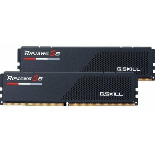 Оперативная память GSkill RIPJAWS S5 F5-5200J3636D32GX2-RS5K 64 ГБ DDR5 32 ГБx2 шт 5200 МГц 3370000₽