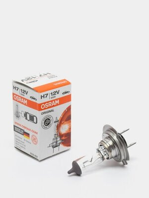 Лампа галогенная Osram Original H7 12V 55W, 1 шт. (арт. 64210) 64210 купить  в Екатеринбурге по выгодной цене