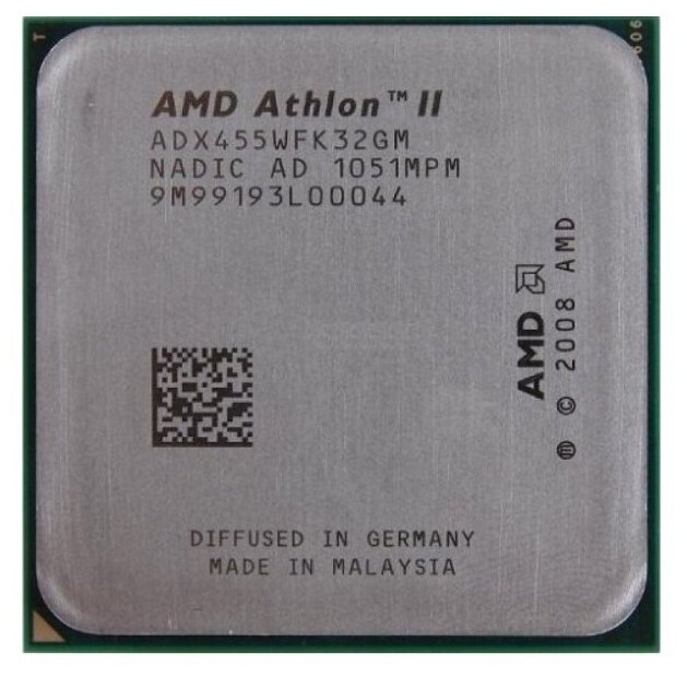 Процессор AMD Athlon II X3 455 AM3,  3 x 3300 МГц, OEM