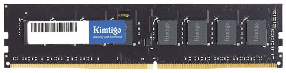Оперативная память Kimtigo DDR4 - 16Gb, 2666 МГц, DIMM, CL19 (kmku16gf682666) - фото №1