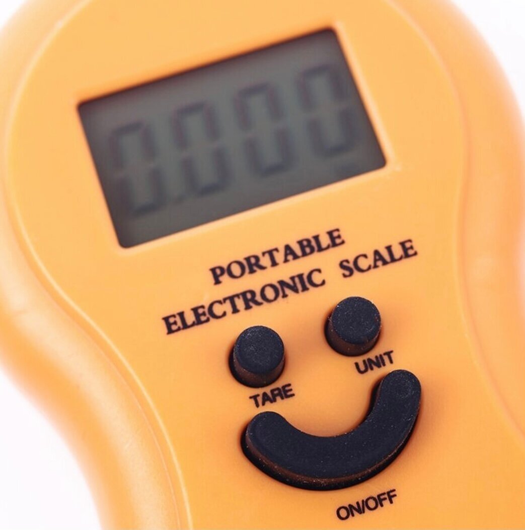 Портативные электронные весы безмен для багажа PORTABLE ELECTRONIC SCALE до 50 кг - фотография № 11