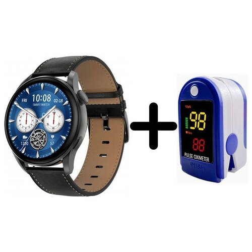 Умные часы BandRate Smart BRSDT3BBLS-SET2 с пульсометром ЧСС мониторингом кислорода в крови 1495000₽