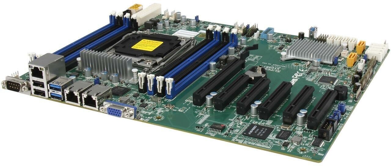 Материнская плата Supermicro X10SRI-F S2011 Intel C612 DDR4 ATX 2xRJ45 Gigabit Ethernet SATA3 VGA