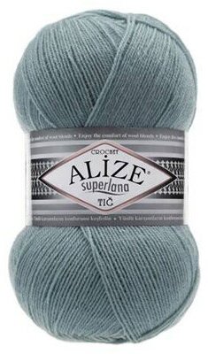 Пряжа Alize Superlana TIG № 164 (570 м) 100 гр. лазурный, 1 шт.