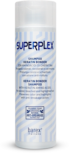 Barex Italiana Barex SUPERPLEX Шампунь кератин бондер восстанавливающий 250 мл