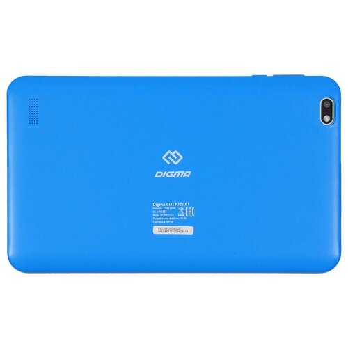 Детский планшет DIGMA CITI Kids 81, 2GB, 32GB, 3G, Android 10.0 Go синий [cs8233mg]