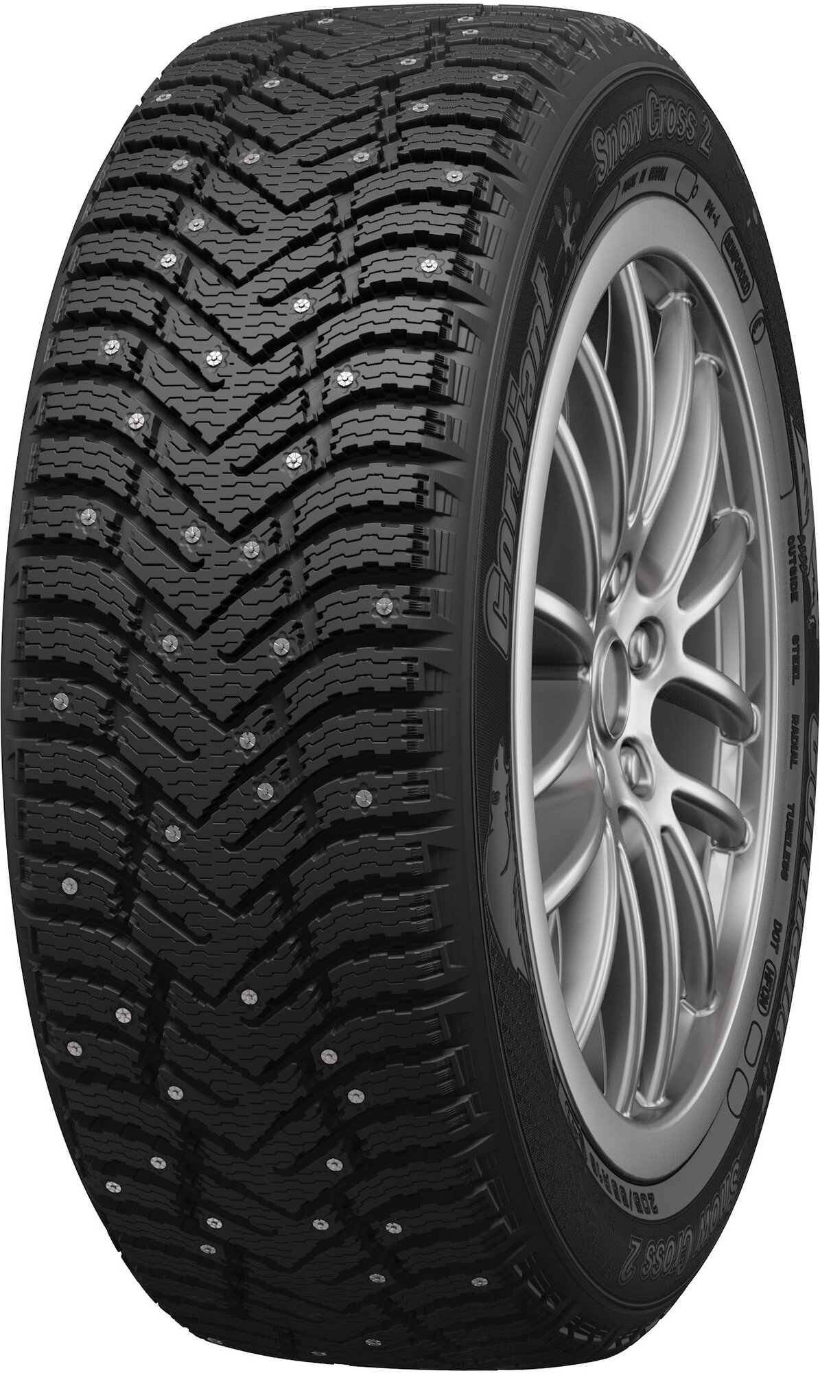 Cordiant Snow Cross 2 185/60R15 88T шип.