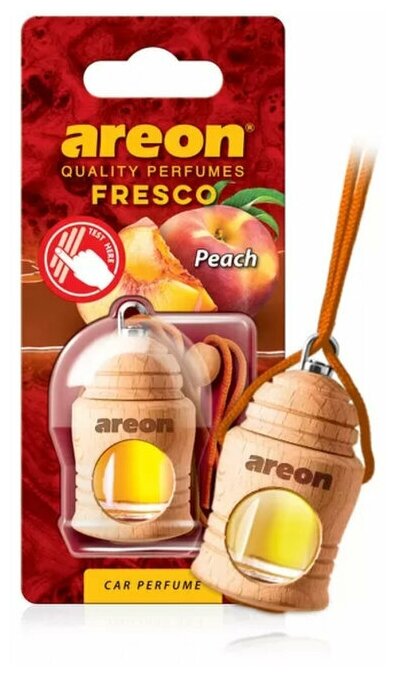 Areon Ароматизатор подвесной FRESCO Персик
