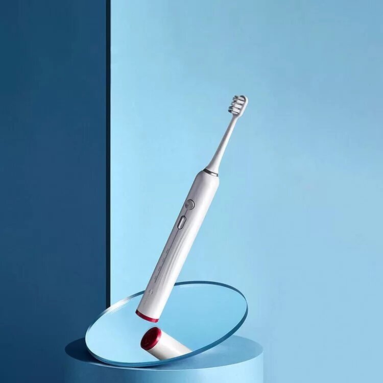 Звуковая электрическая зубная щетка DR.BEI Sonic Electric Toothbrush GY3 белая - фото №8