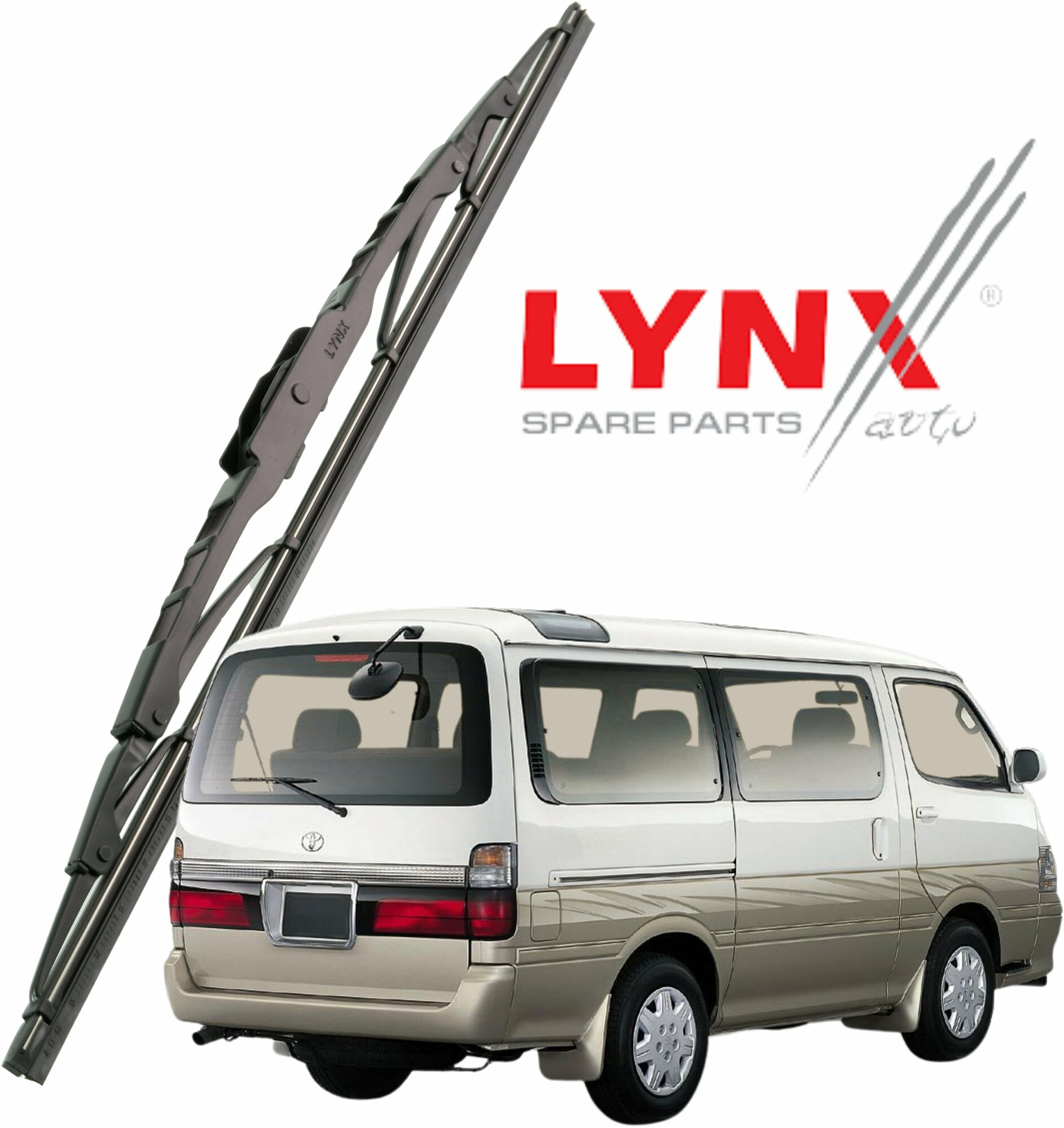 Дворник задний Toyota Hiace (4) H100 / Тойота Хайс 1995-1997 1998 1999 2000 2001 2002 2003 2004 2005 Щетка стеклоочистителя задняя 450мм