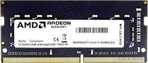 Память оперативная DDR4 SO-DIMM 16Gb AMD 3200MHz CL22 (R9416G3206S2S-U)