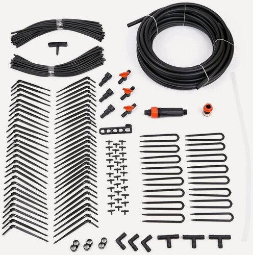 Изображение товара Капельный полив от емкости "Жук" 60 растений (Тепличный)