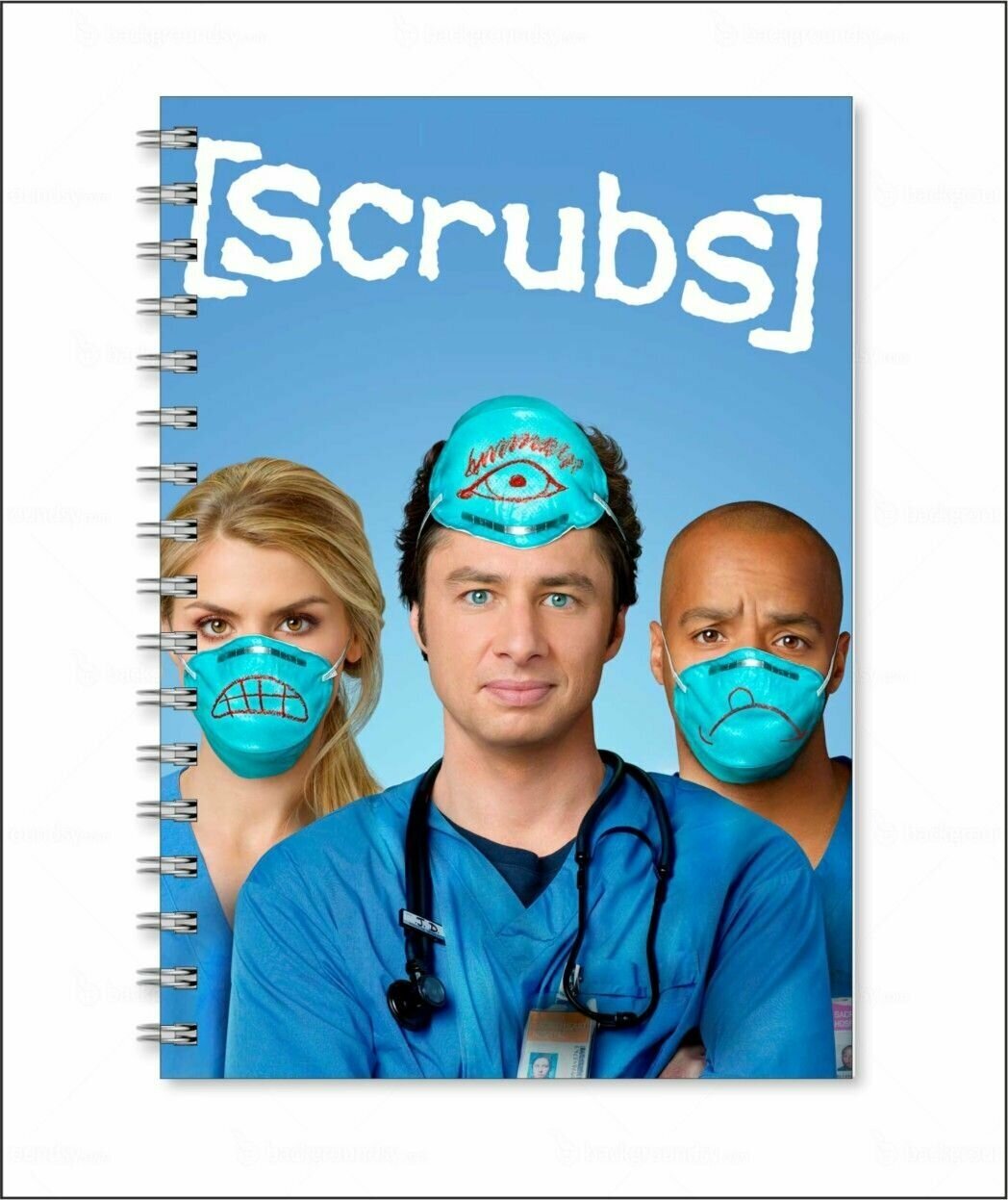 Тетрадь Клиника - Scrubs № 11