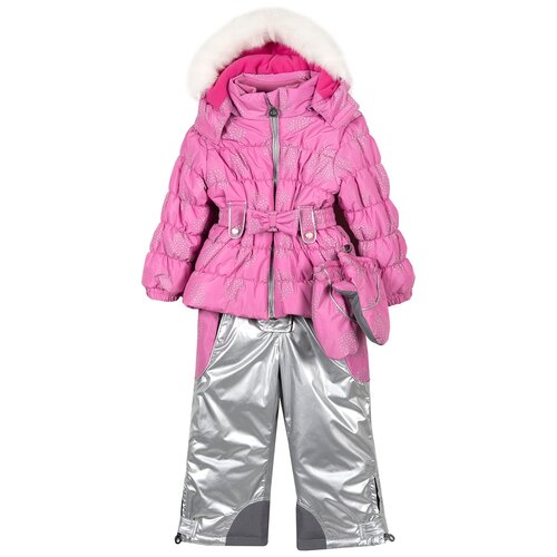 Комплект одежды CHICCO утепленный, розовый 76581, размер 092