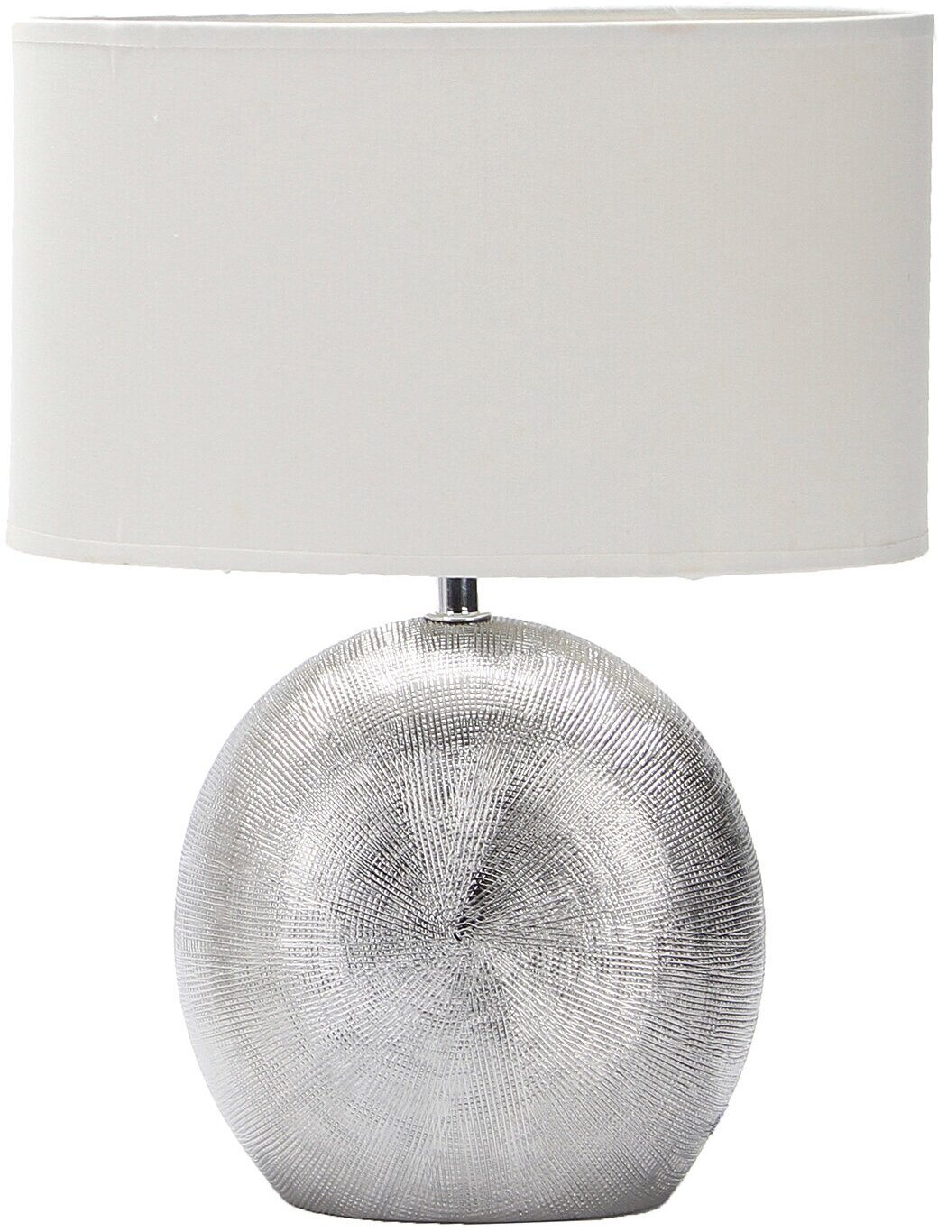 Настольная лампа Omnilux Valois OML-82304-01, E27, 60Вт, кол-во ламп:1шт, Серебро
