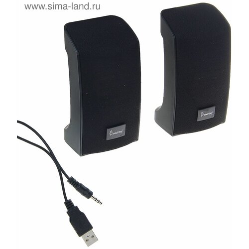 Компьютерные колонки 20 ORCA BAND SBA-1000 2х3Вт черные 97200₽