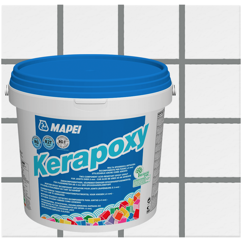 затирка эпоксидная mapei kerapoxy 114 антрацит 10 кг Эпоксидная затирка MAPEI Kerapoxy 112 Серый (керапокси) , 2 кг