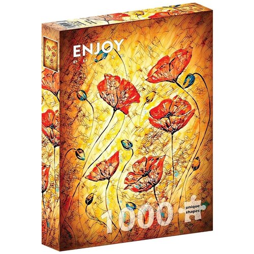 Пазл Enjoy 1000 деталей: Живописные красные маки пазл enjoy 1000 деталей живописные красные маки