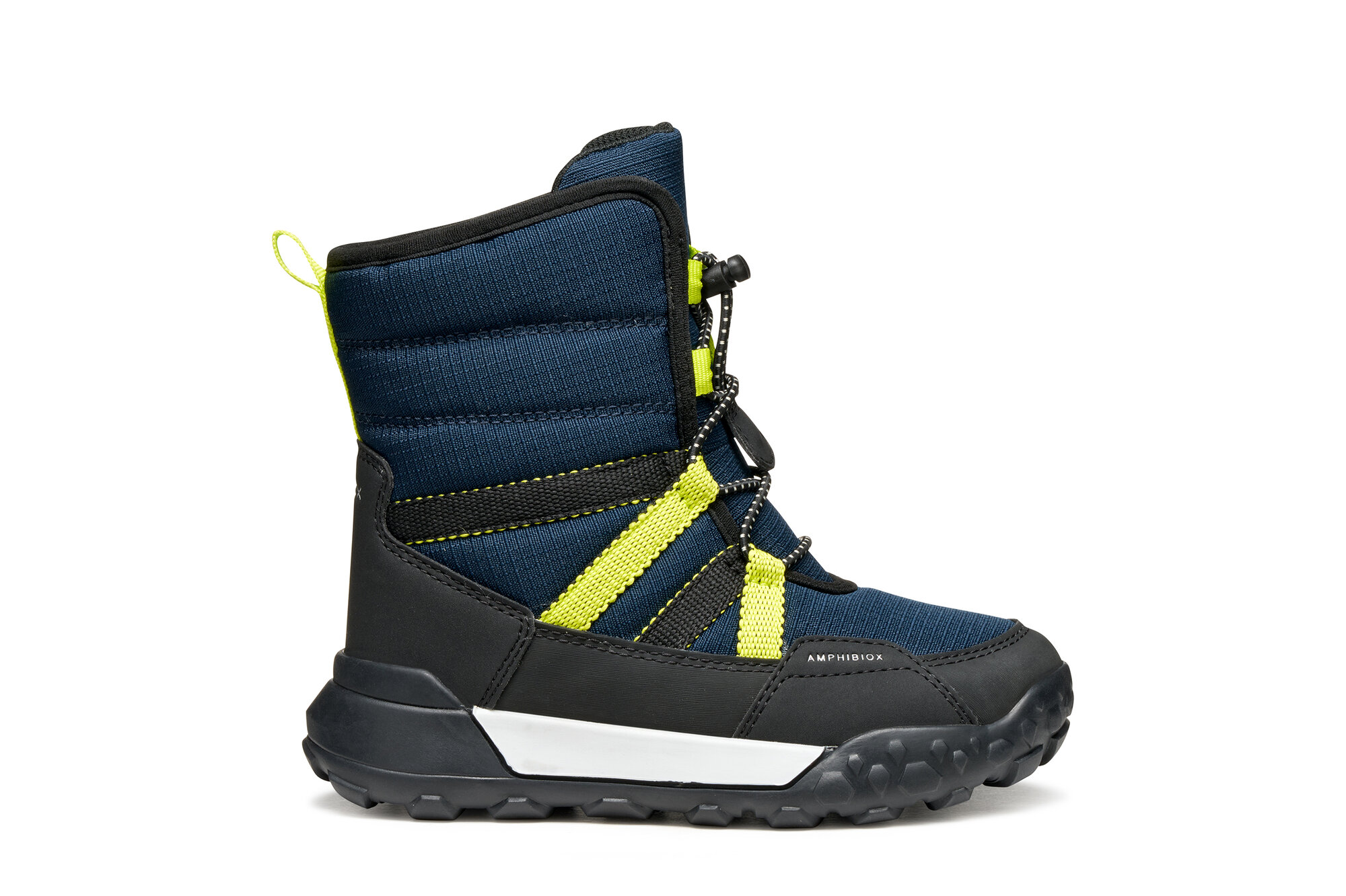 Сапоги GEOX, размер 27 EU, неви/лайм — фото 1