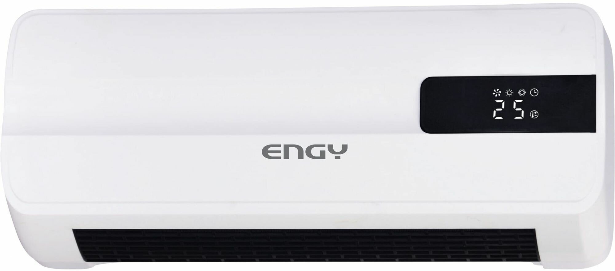 Тепловентилятор Engy N12 настенный, 2000Вт, ПДУ, LCD экран