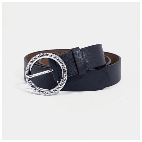 фото Ремень сима-ленд, размер 105, синий сима-лэнд