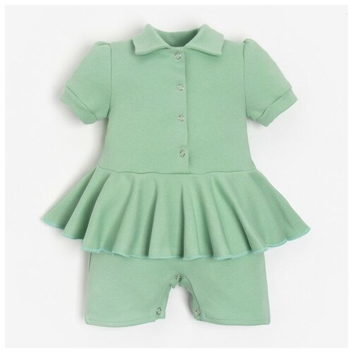 MINAKU Боди-платье детское MINAKU, цвет зелёный, рост 80-86 см
