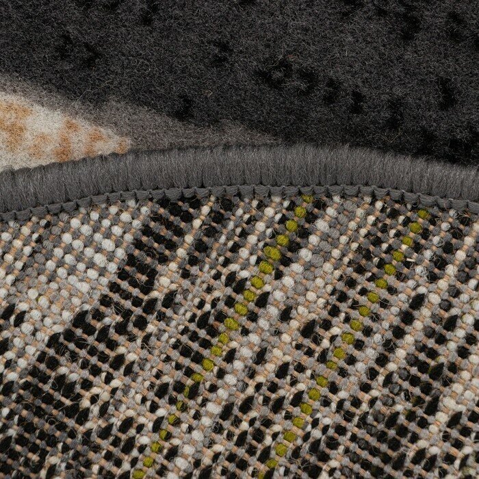 Ковер Люберецкие ковры "Мокко", овальный, 80х150 см, джут - фотография № 4