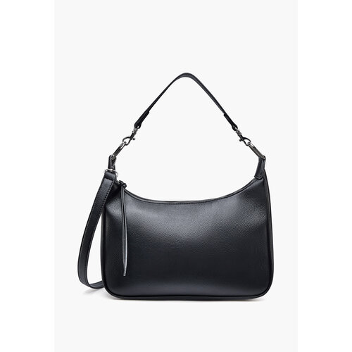 Сумка багет mascotte фактура зернистая матовая серый 3149₽