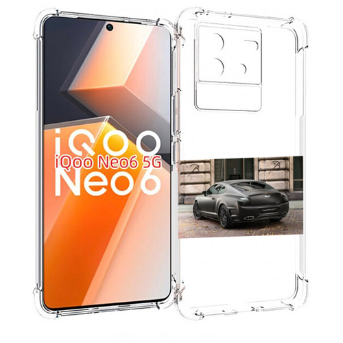 Чехол MyPads bentley бентли 1 мужской для Vivo iQoo Neo 6 5G задняя-панель-накладка-бампер