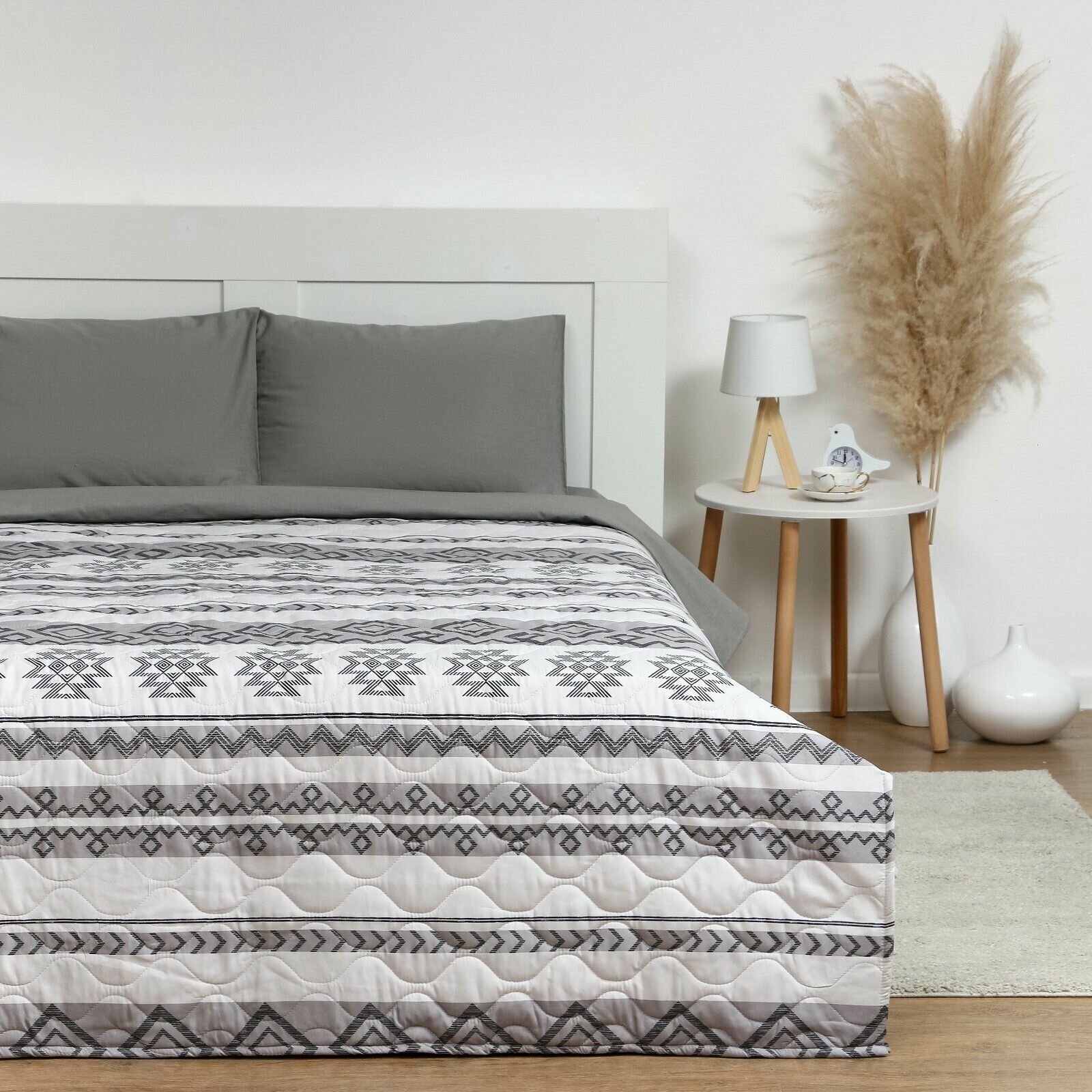 фото Покрывало Love Life 1,5 сп "Сканди" 150*220±5см, новосатин, 100% п/э